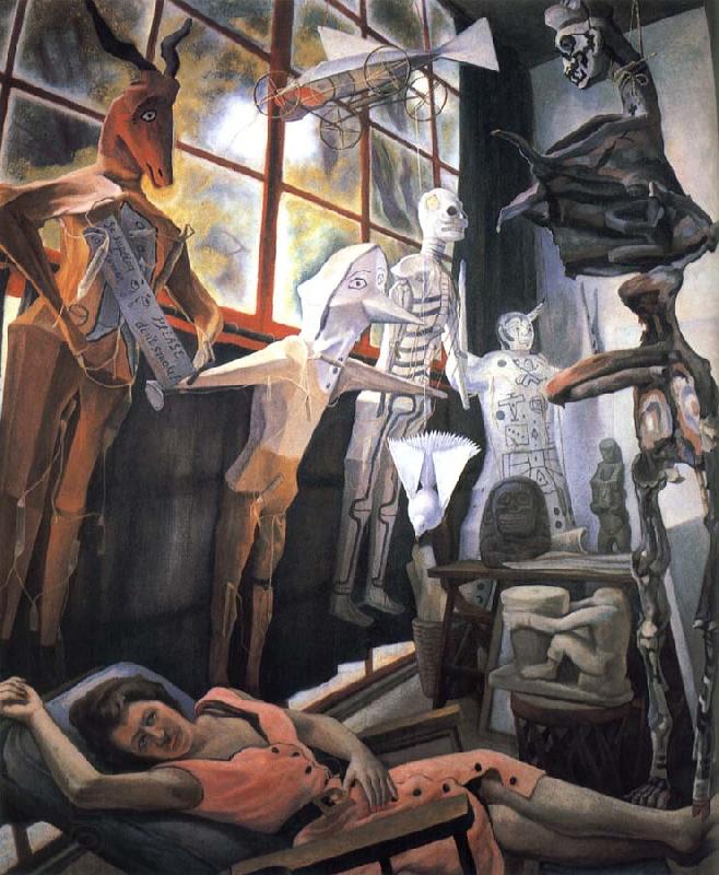 Diego Rivera Dream oil painting picture